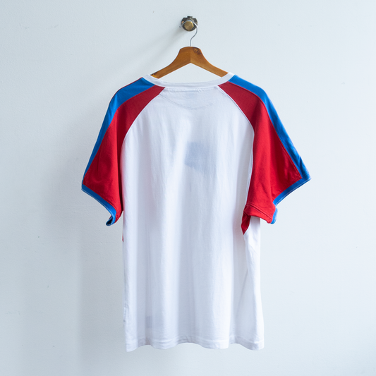 80s Nike T-shirt in red white and blue