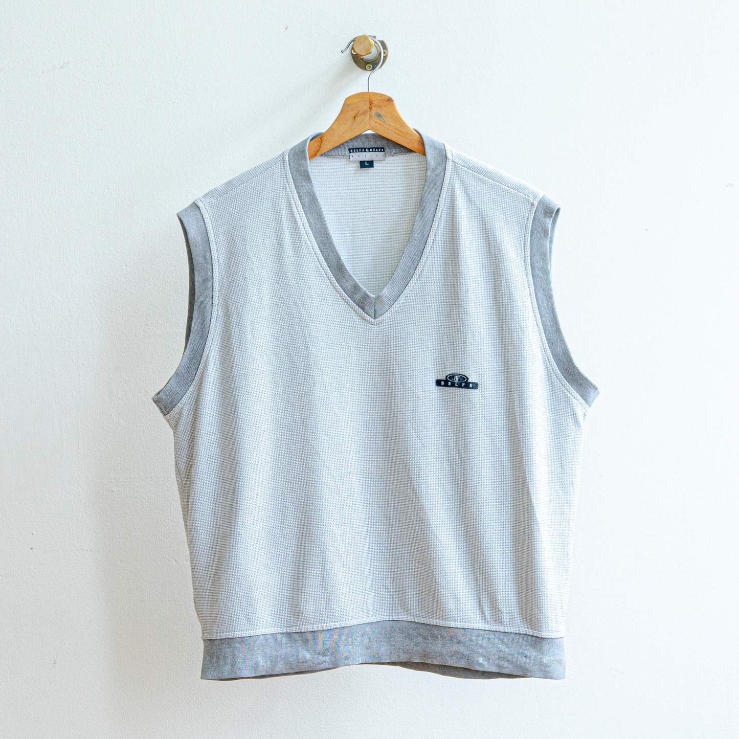 grijze tweedehands debardeur fresh vintage