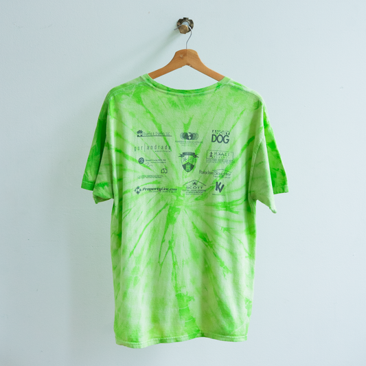 light green secondhand t-shirt fresh vintage