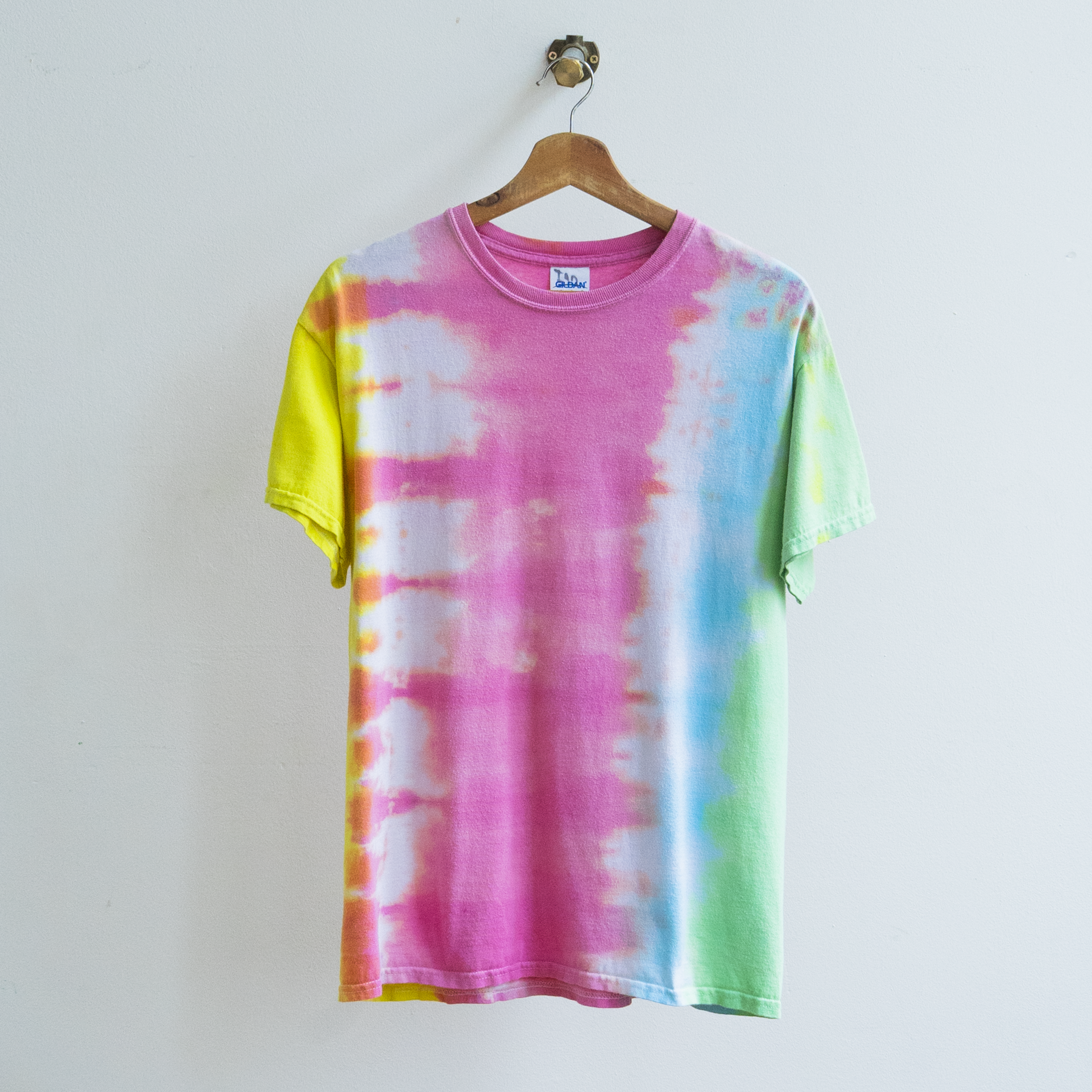 tweedehands casual tie dye t-shirt fresh vintage