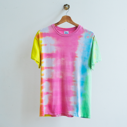 tweedehands casual tie dye t-shirt fresh vintage