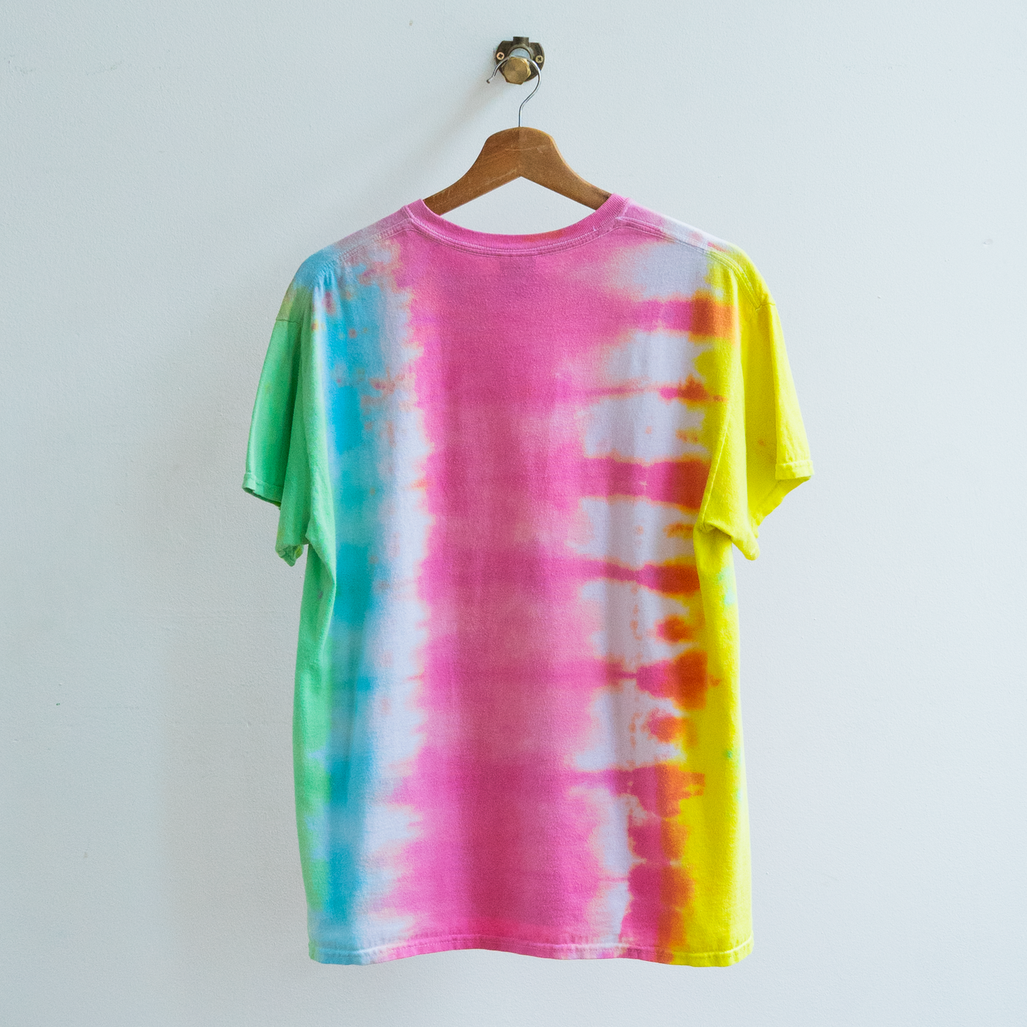 tweedehands casual tie dye t-shirt