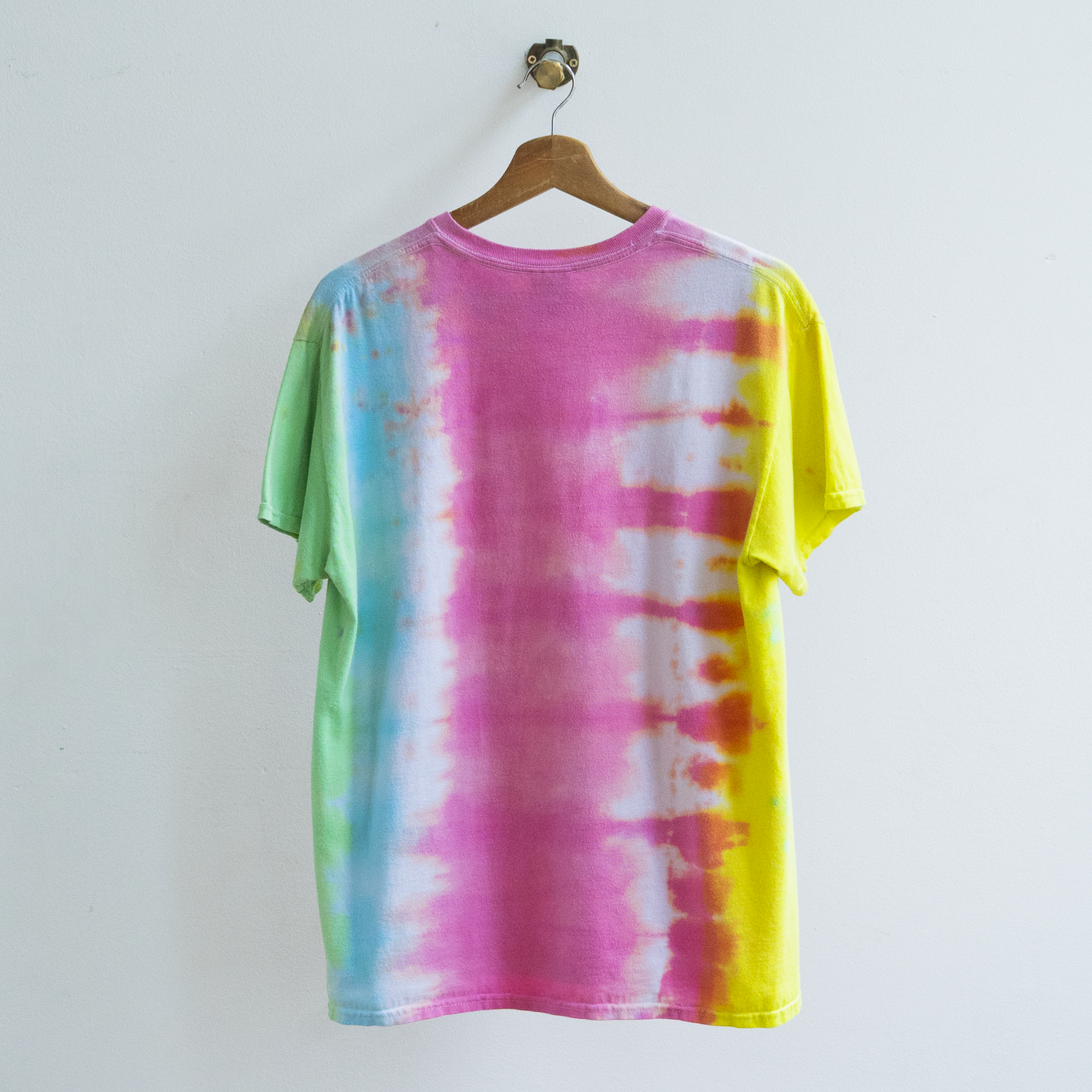 tweedehands casual tie dye t-shirt