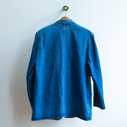 Secondhand oversized jeans blazer