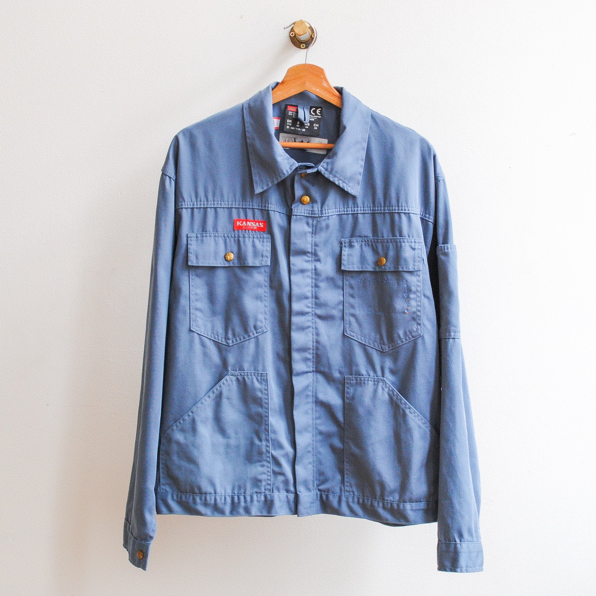 Fresh Vintage l Blue-Grey Worker Jacket
