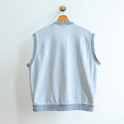 achterzijde tweedehands grijze debardeur fresh vintage