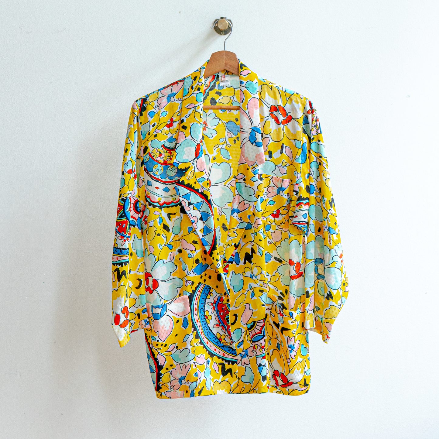 Funky gele vintage blazer Fresh Vintage