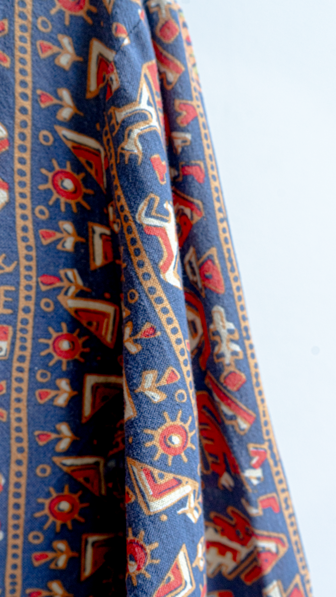 Blue Patterned Shirt