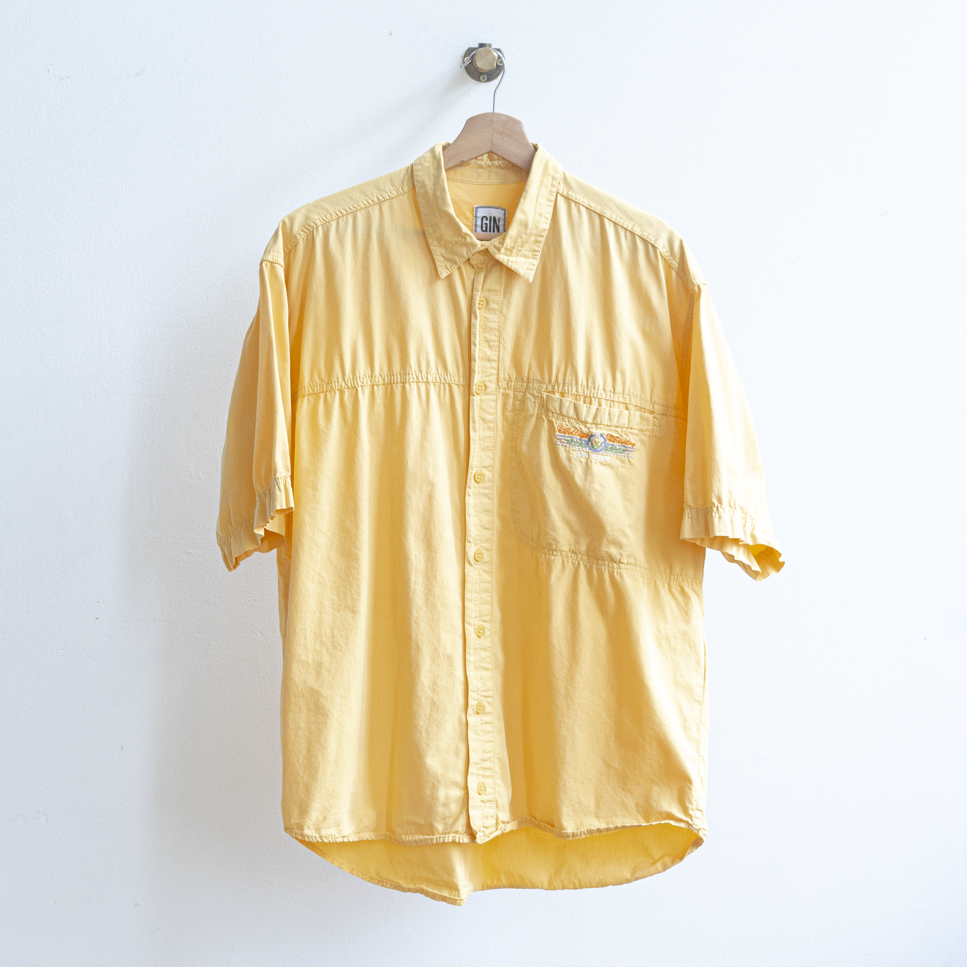 yellow Trucker Vintage Shirt