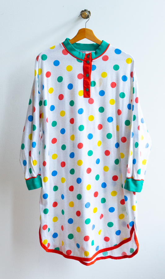 80s Long Sleeved Colorful Pyjamas