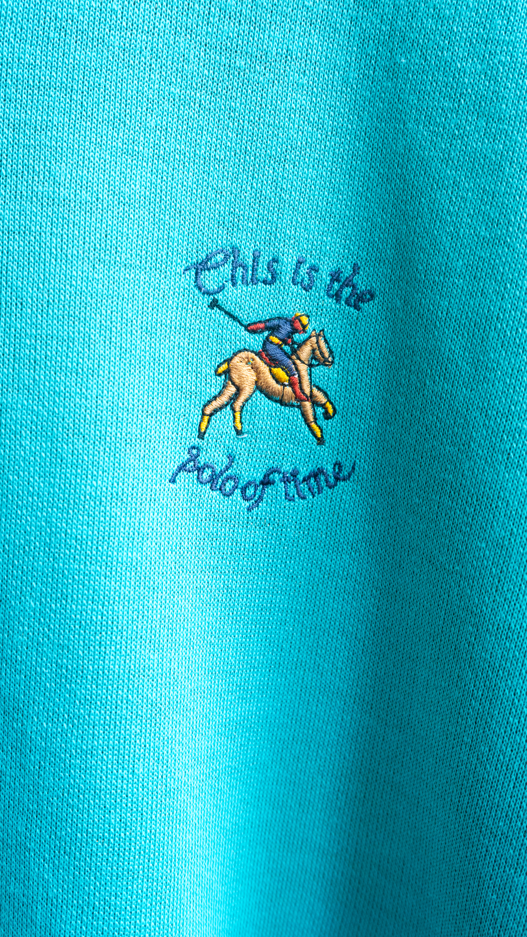 Blue 90s Pullover