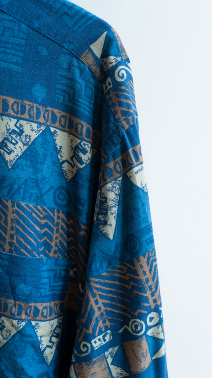 zoom patterned secondhand shirt 