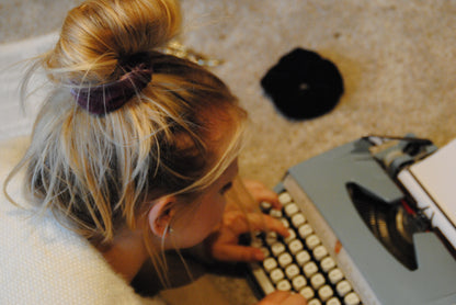 Handmade Pink Velvet Scrunchie