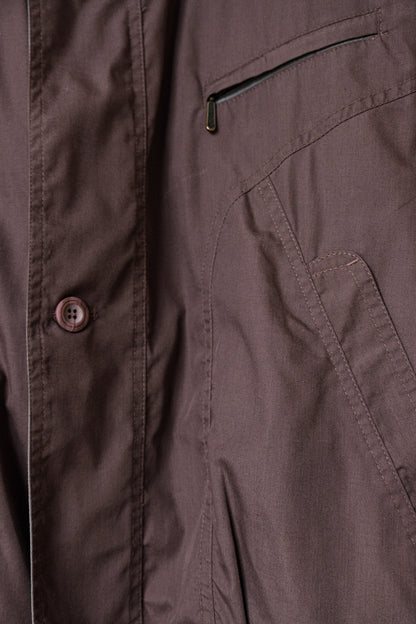 detail-paarse-tweedehands-jas